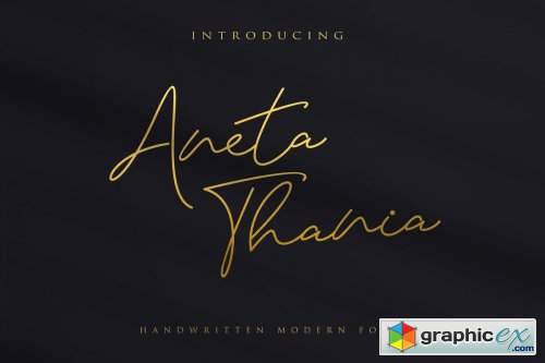 Aneta Thania Font