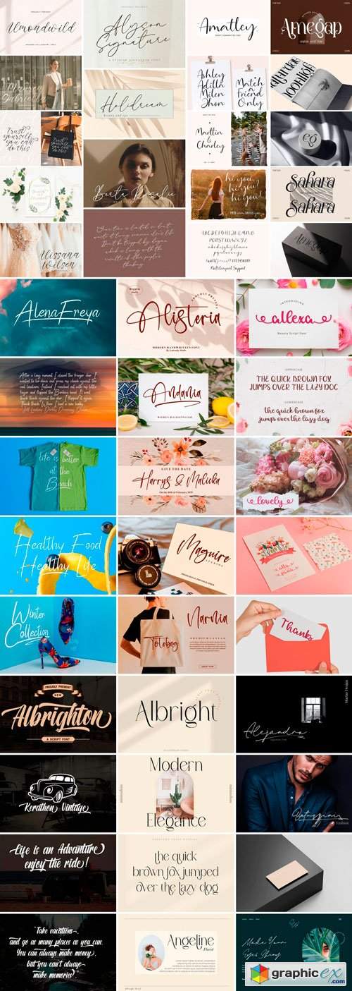  My Mix Fonts Bundle 56 