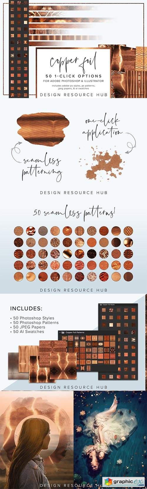 Copper Foil Layer Style Pack 6966016