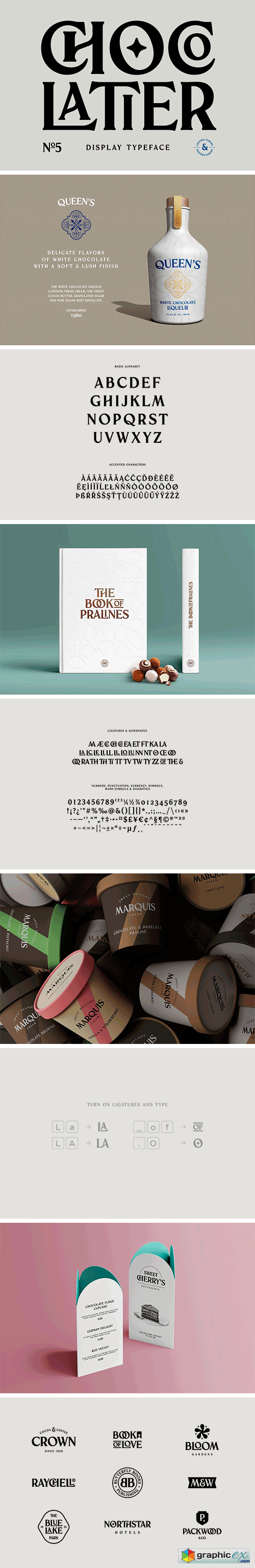Chocolatier - Display Typeface