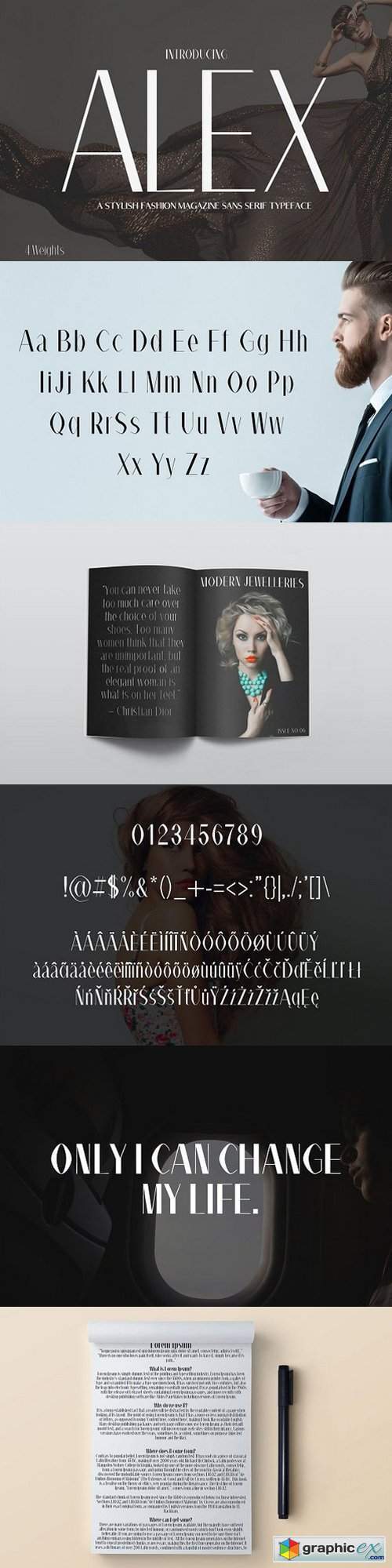 Alex Typeface