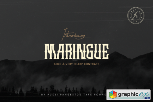  Maringue Font 