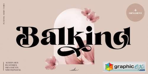 Balkind Font Family