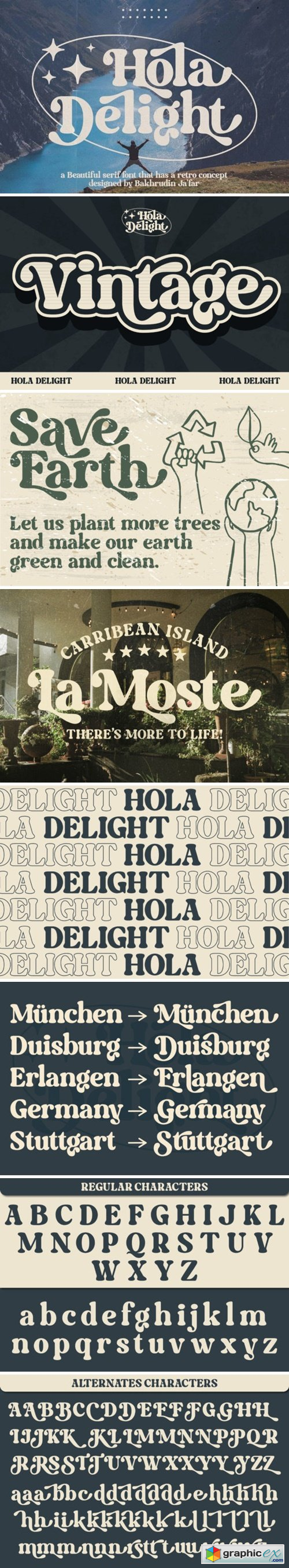 Hola Delight Font