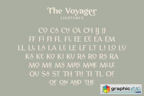 The Voyager Font