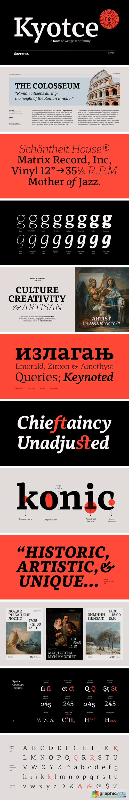 Kyotce Font Family