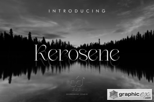  Kerosene Font 
