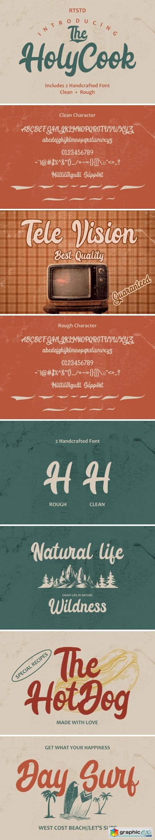  Holy Cook Font 