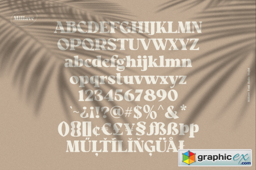  Millave Serif Font 