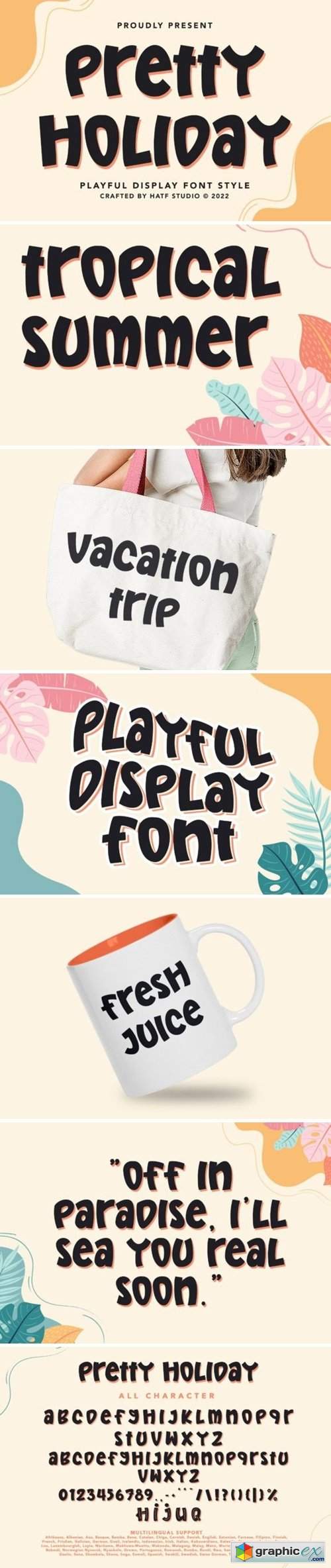  Pretty Holiday Font 
