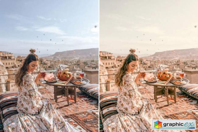5 Cappadocia Desktop and Mobile Lightroom presets