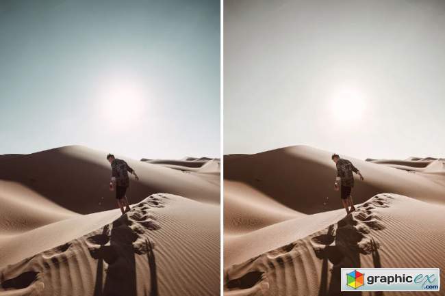 7 Desert Desktop and Mobile Lightroom presets