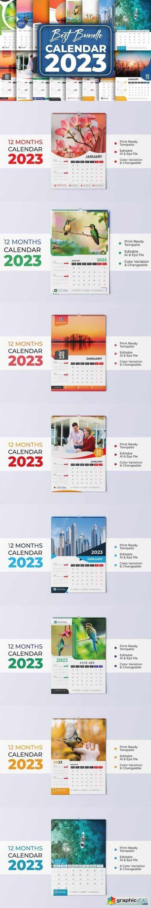 New Calendar 2023 Bundle