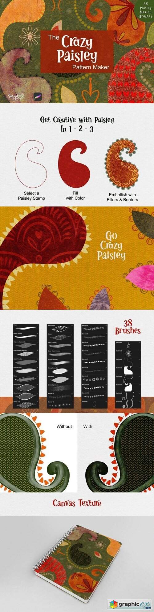 The Crazy Paisley Pattern Maker 