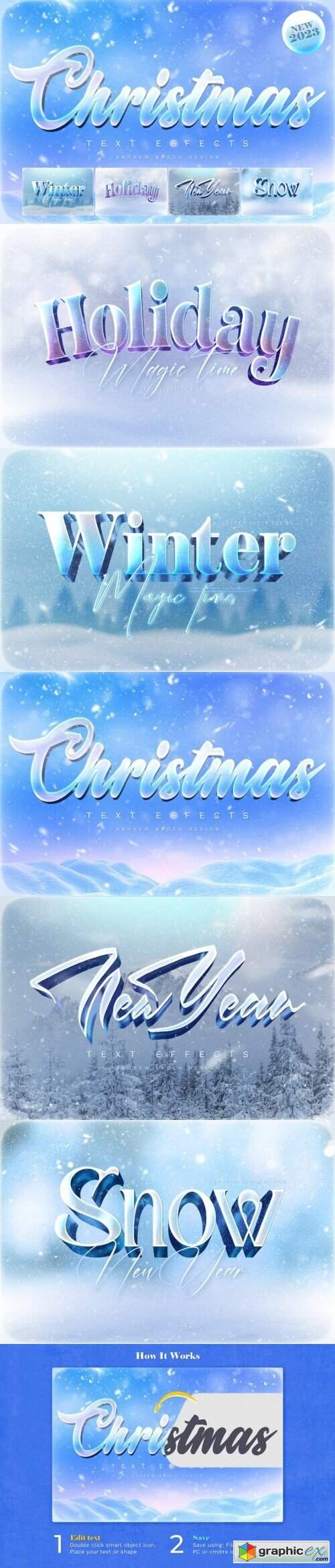 Christmas Text Effects 10950601