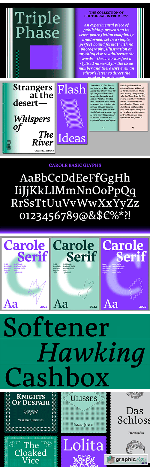 Carole Serif Font Family
