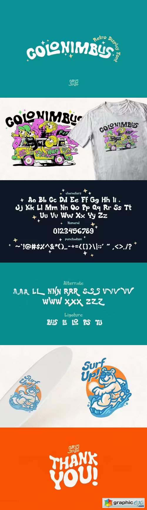 Colonimbus Retro Display Font