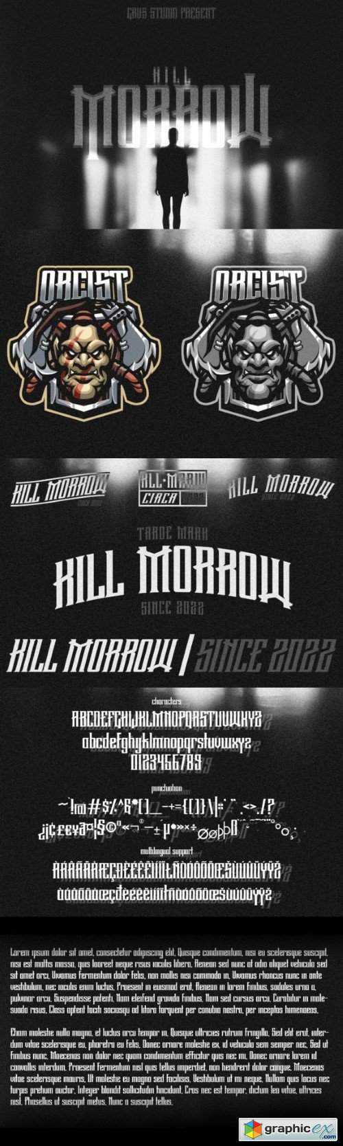 Kill Morrow Font
