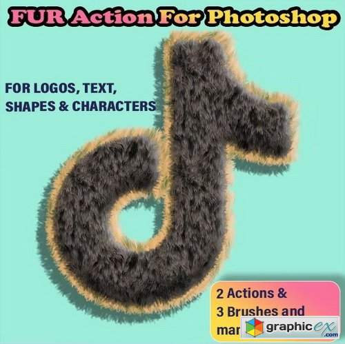 Fur Creator Photoshop Action - 45930854